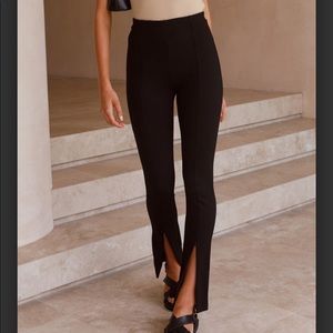 Billy J Boutique | Henley Pants - black